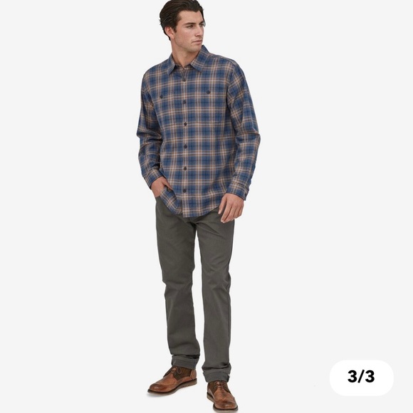 Patagonia Organic Cotton Plaid Long Sleeved Shirt - Picture 11 of 13